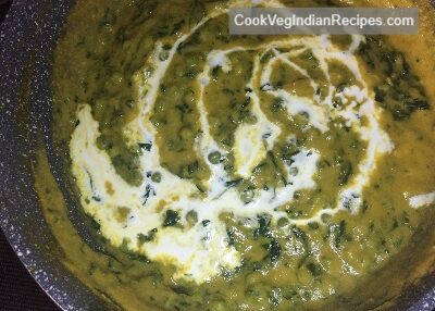 Methi Matar Malai_Step16