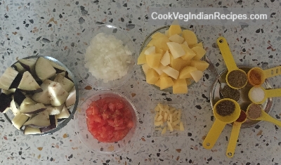 Aloo Baingan Sabzi_Step1