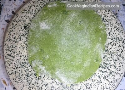 Palak Paratha_Step8