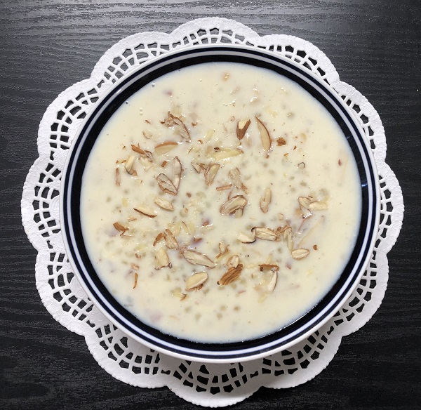 Sabudana Kheer Recipe Sago Payasam Recipe Tapioca Pearls Pudding Veg Indian Recipes 